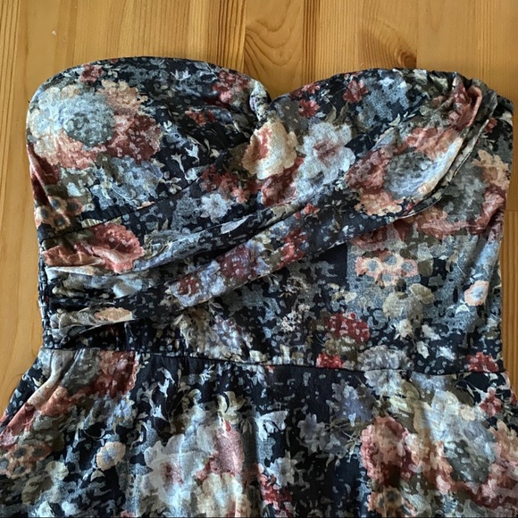 NWOT American Rag Floral Strapless Dress - Picture 3 of 16